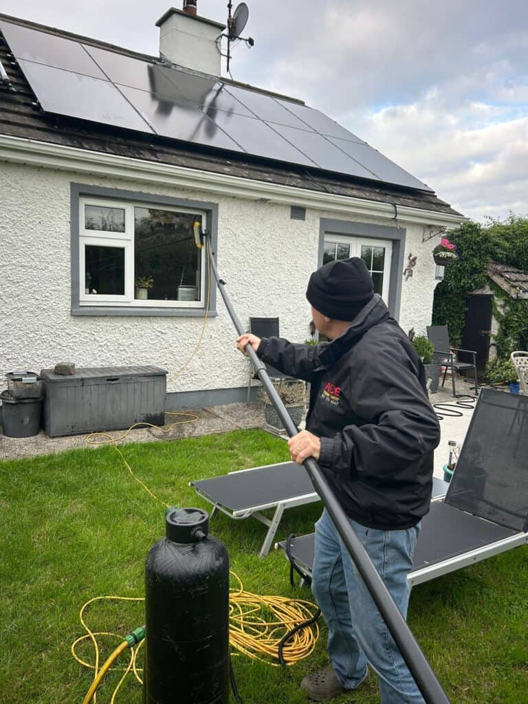 solar panel cleaning